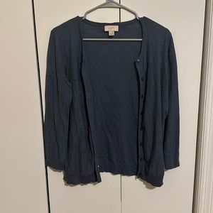 Loft Blue Cardigan